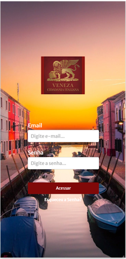Android application Veneza Cidadania Italiana screenshort