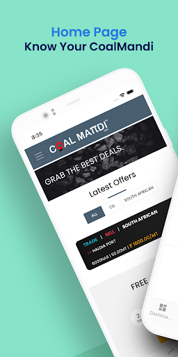 Android application Coal Mandi screenshort