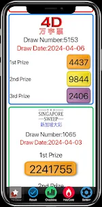 Singapore TOTO large Font App