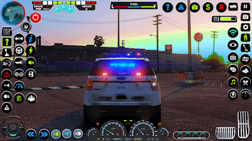 Indian Police Prado Car Game