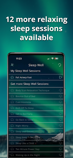 Sleep Well Hypnosis Downloads Screen 2