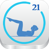 21 Days Abs Fitness Challenge icon