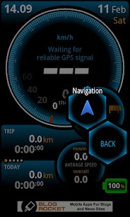 Ulysse Speedometer Screenshot