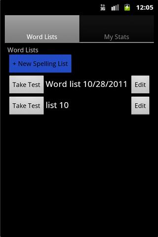 Android application Super Star Speller screenshort