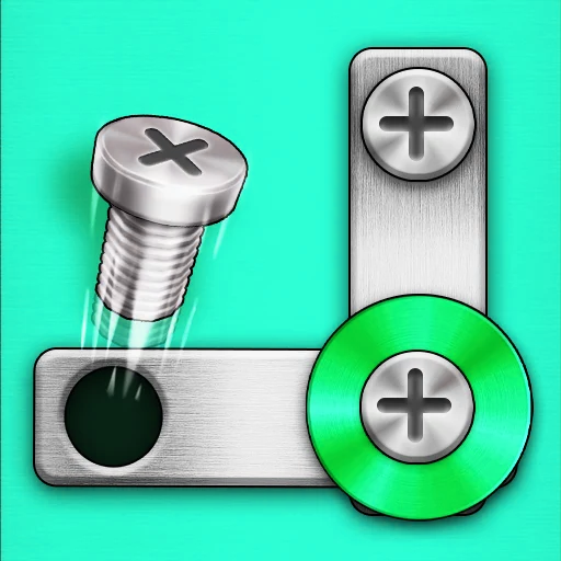 Screw Puzzle - Nuts and Bolts  Icon