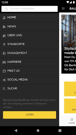 BauBase Screen 2
