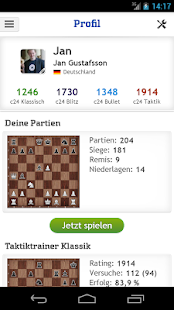 Schach spielen und trainieren Screenshot
