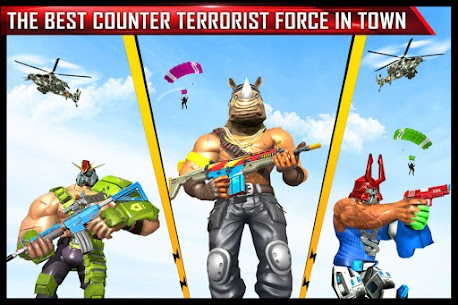 ألعاب FPS – مكافحة إطلاق النار الإرهابي 7