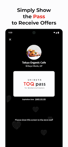 Shibuya TOQ Pass Screen 3