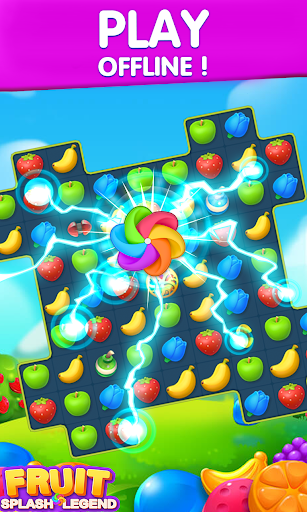 Fruit Splash Legend - Free Classic Match3 Game