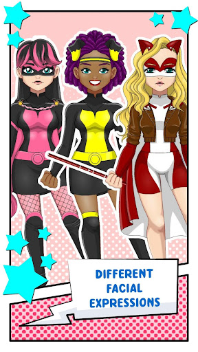 Kawaii Superhero Avatar Maker Screen 3