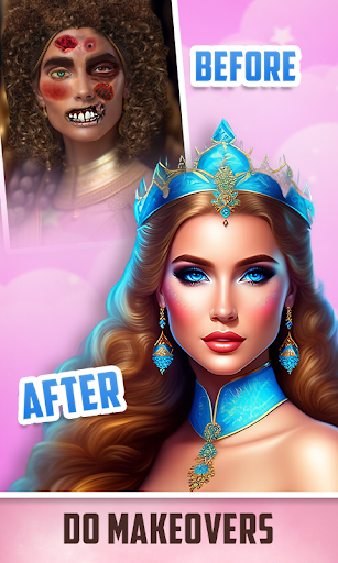 Android application Makeup, Dress up Makeover ASMR screenshort