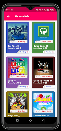 GamesMall - Play Games Screen 3