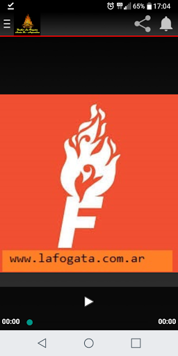 Android application Radio La Fogata screenshort