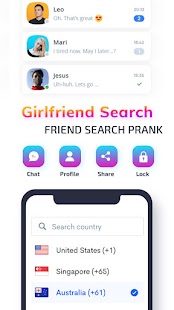 Girl Mobile Number Prank - Random Girls Video Chat Screenshot