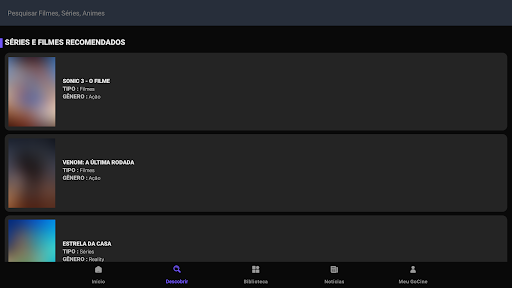 Screenshot de GoCine - Filmes e Séries