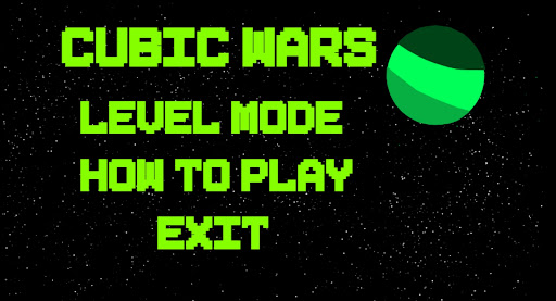 Android application Cubic Wars - Space Shooter 202 screenshort