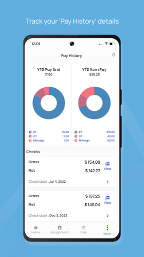 Screenshot of StaffNow
