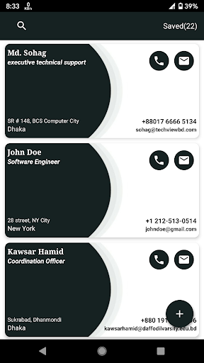 Cards Holder: Scan, Save Cards Screen 3