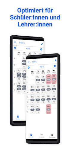 Android application plan.schule screenshort