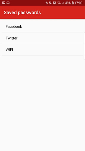 Password generator Screen 3