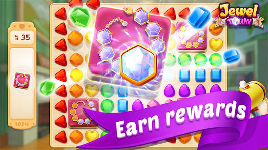 Captura de Pantalla 11 Jewel Town Match android