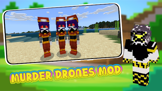 Murder Drones Mod For MCPE