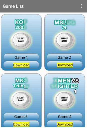 Arcade games King of emulators  screenshots 1