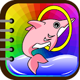Kids Coloring ( Sea animals ) icon