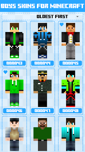 Boys Skins for Minecraft PE Screen 3