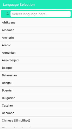 Speak Translate All Languages Screen 3