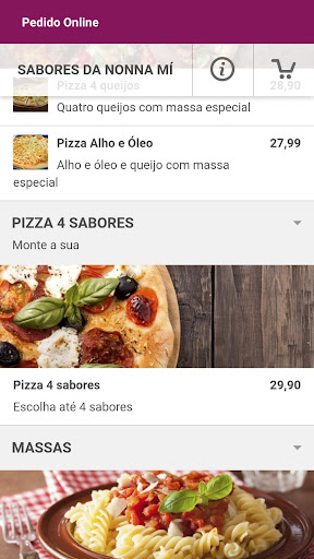 Sabores da Nonna Mí Screen 3
