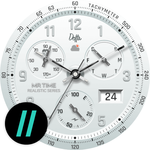 Delta : Watch Face by TIMEFLIK