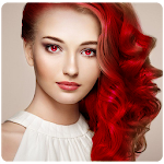 Cover Image of Descargar Cambiador de color de cabello y ojos  APK