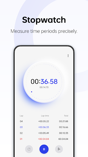 Screenshot of OneplusClock