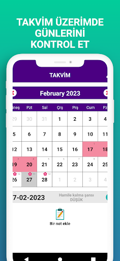 Adet Takvimi - Regl Takibi Screen 3