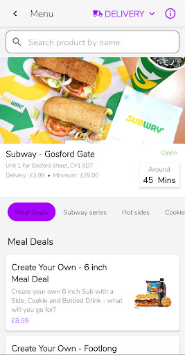 Coventry Eats Screen 3