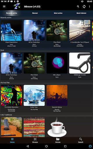 Minnow Music and Audio Screen 2
