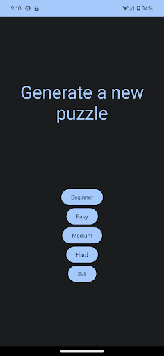 Sudoku Screen 3