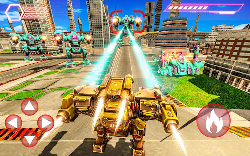 Robots de guerre 2020: Fighting Robots Strike APK MOD screenshots 5