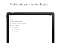 screenshot of Google Tasks