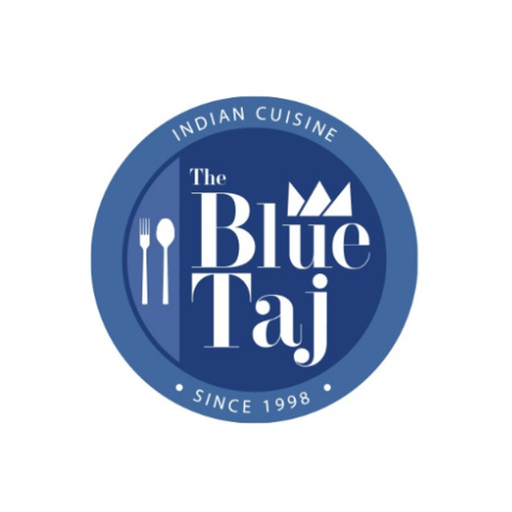The Blue Taj logo