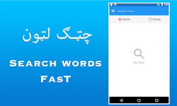 screenshot of Pashto Dictionary