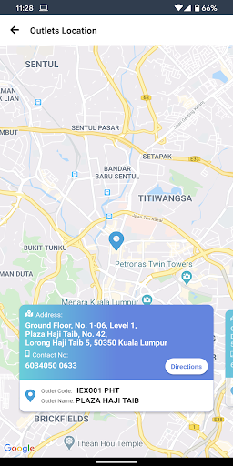 iExPoint - iExpress Delivery Screen 3