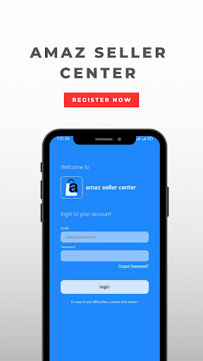 Android application Amaz Seller Center screenshort