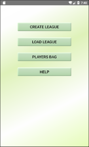 Android application ForPadel screenshort
