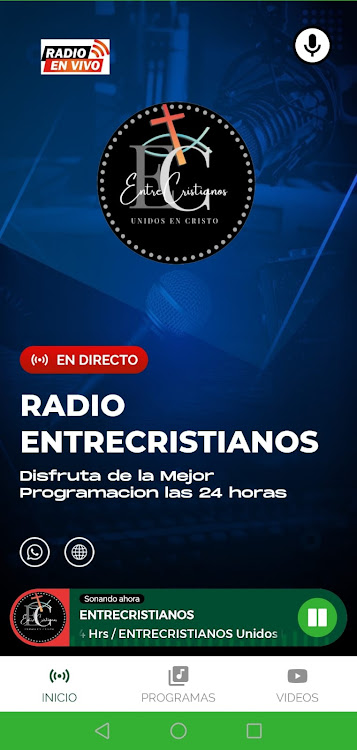 RADIO ENTRECRISTIANOS - 2 - (Android)