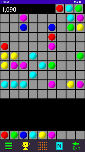 Nine Color Ball - Classic game Screen 3