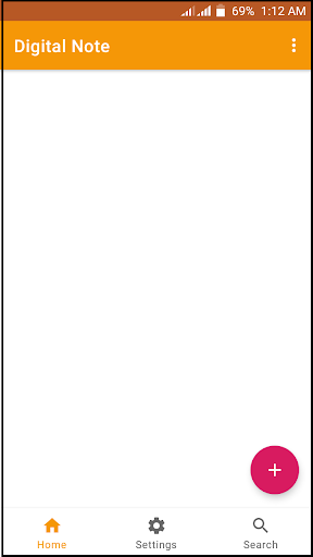 Digital Note Screen 2
