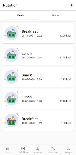 STOP Fitness Manager Screen 2